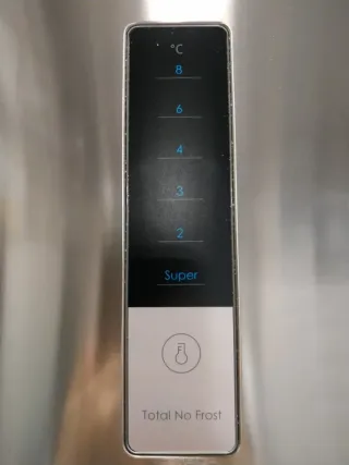 Nevera Teka Acero Inoxidable, 2.00x60cm, No Frost