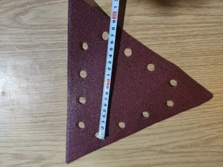 Lijas triangulares para lijadora