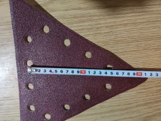 Lijas triangulares para lijadora