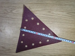 Lijas triangulares para lijadora