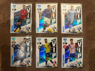 Panini Megacracks 2024/25 - Lote 6 Cartas Zona VIP