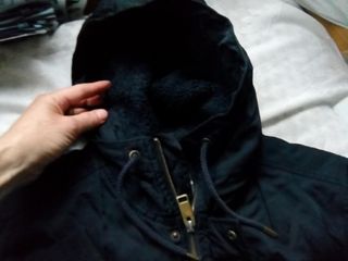 Cazadora BOMBER LOGG impermeable M negra