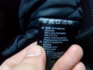 Cazadora BOMBER LOGG impermeable M negra