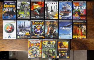 Lote 15 Juegos PC FX