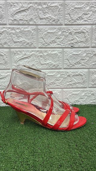 Miu Miu Sandali Oro e Rosse