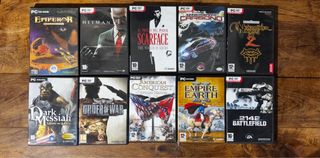 Lote 10 Juegos PC: Hitman, Scarface, Battlefield 2