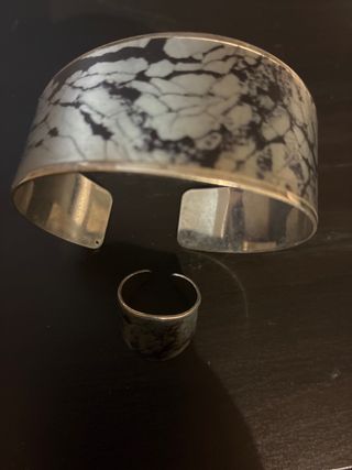 Conjunto Pulsera y Anillo Rígido
