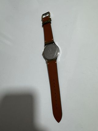 Reloj Calvin Klein ultrafino verde/plata