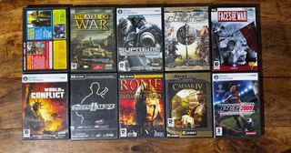 Lote Juegos PC: Theatre of War, Rome, PES 2009