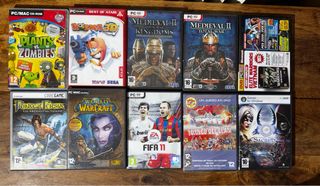 Lote Juegos PC: Plants vs Zombies, WoW, FIFA 11