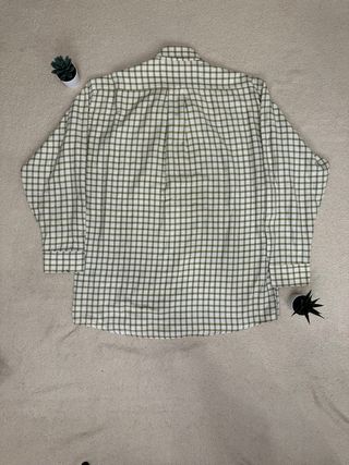 Camisa Polo Ralph Lauren cuadros beige/verde