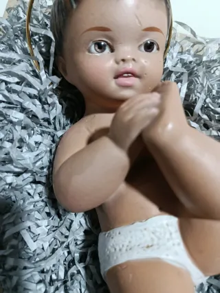 Niño Jesús con aureola