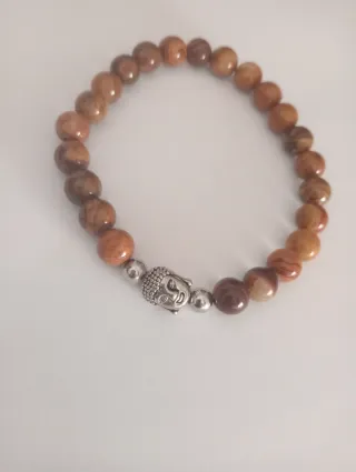 Pulseira com pingente de Buda
