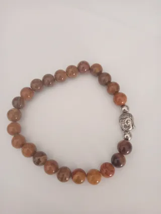 Pulseira com pingente de Buda