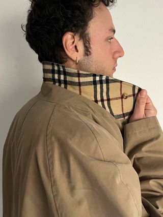 Gabardina Burberry Beige