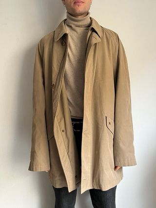 Gabardina Burberry Beige