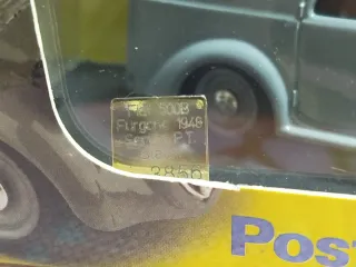 Fiat 500B Furgone Postale 1948 marchio Brumm