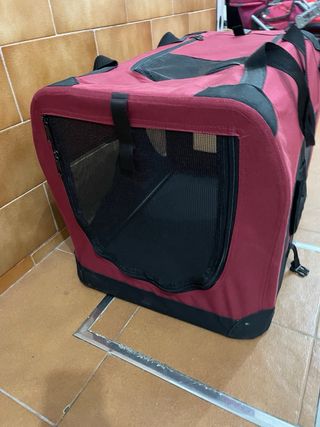 Transportín plegable para mascotas