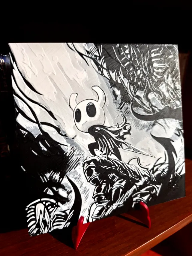 Cuadro de Hollow Knight