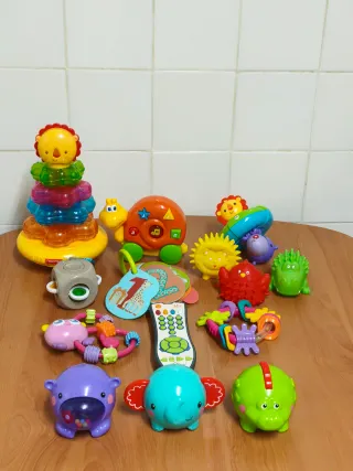 Lote 14 Juguetes Bebé 0-24 Meses