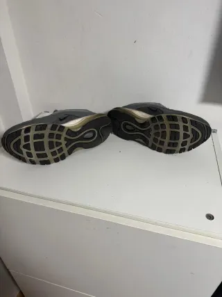 Nike Air Max 97 Talla 42.5 Gris Dorado