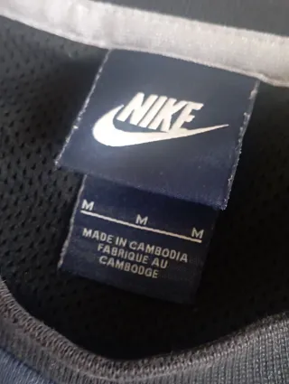 Sudadera Nike Original ,Azul y Negra, Perfecta