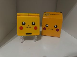Game Boy Advance SP Pikachu Edición Limitada.