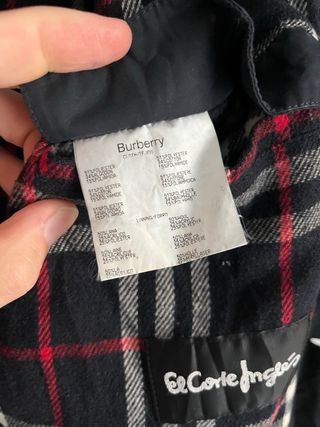 Chaquetón Burberry