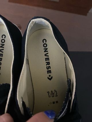 Converse plataforma hombre negras