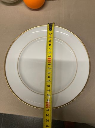 Conjunto Loiça Porcelana Dourada