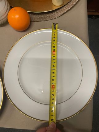 Conjunto Loiça Porcelana Dourada