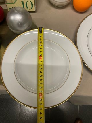 Conjunto Loiça Porcelana Dourada