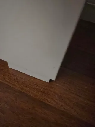 Mueble TV Ikea Bestå Burs blanco alto brillo