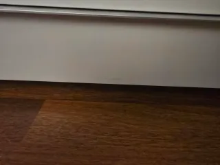 Mueble TV Ikea Bestå Burs blanco alto brillo