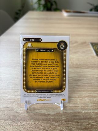 Carta Topps Vini Jr. Real Madrid