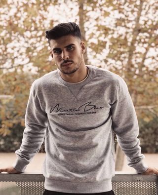 Sudadera Gris MARLIN BLUE