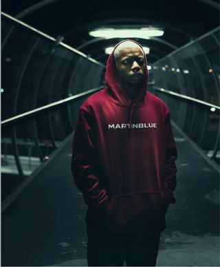 Sudadera Gris MARLIN BLUE