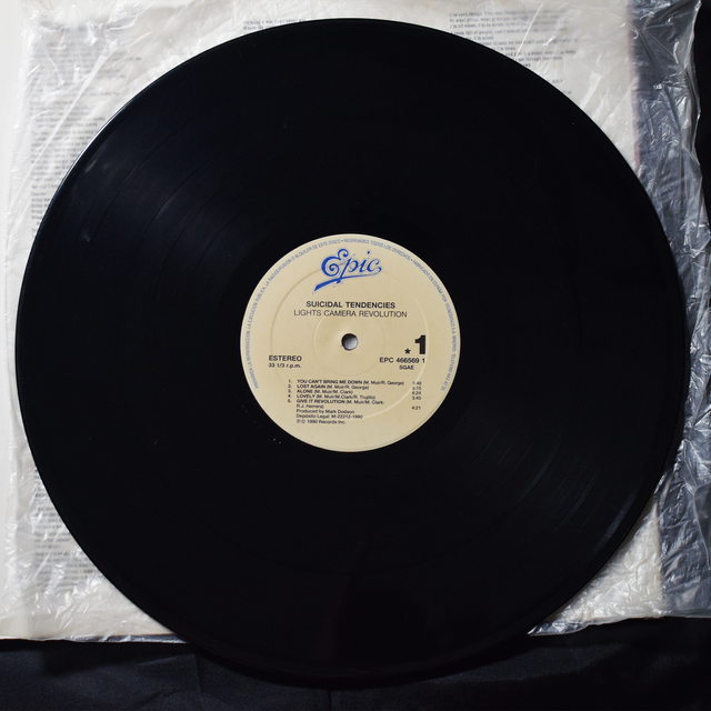 Suicidal Tendencies Lights Camera Revolution 1990