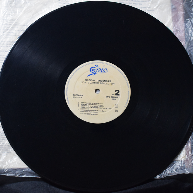 Suicidal Tendencies Lights Camera Revolution 1990