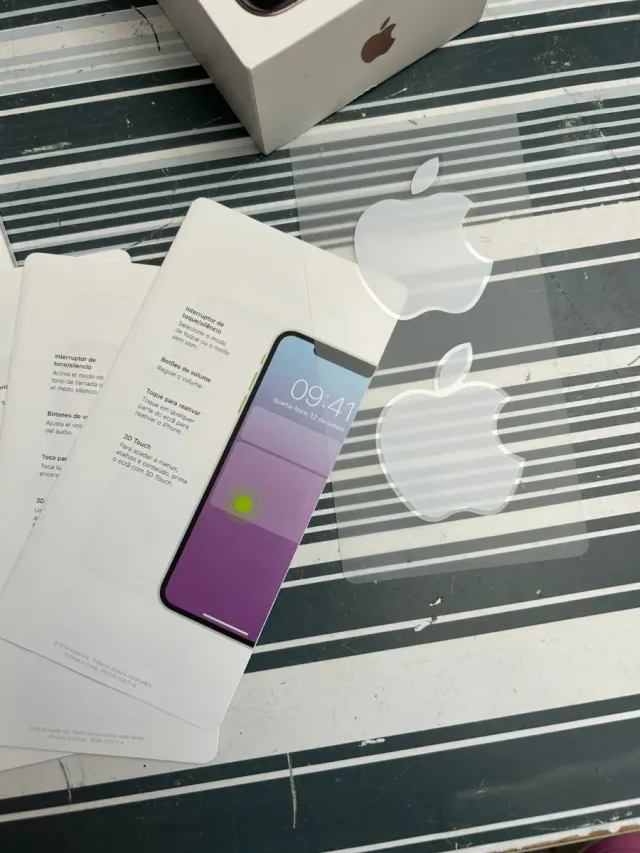 Caja vacía para iPhone XS Max 256 Gb Gold