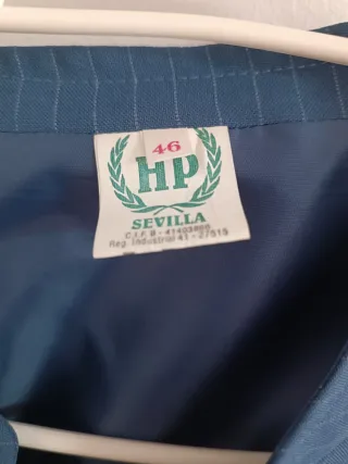 Traje de corto campero mujer azul