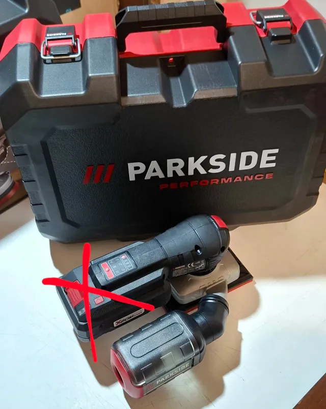 Levigatrice Orbitale 20v Parkside Performance