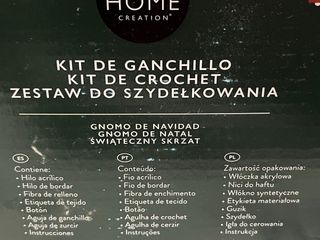 Kit Ganchillo Gnomo Navideño