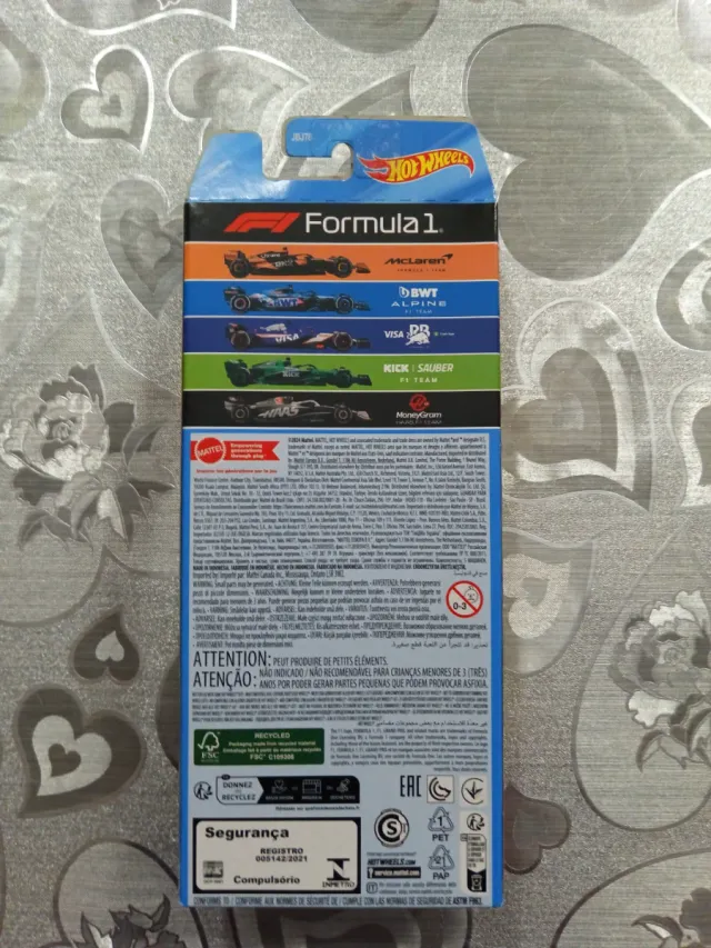Hot Wheels F1 - Set 5 Coches