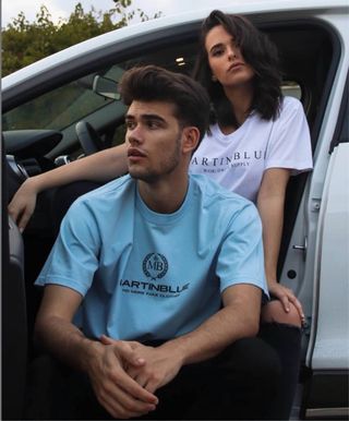 Camiseta MARTINBLUE Azul