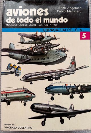 Lote 6 de libros de aviones, destructores, barcos