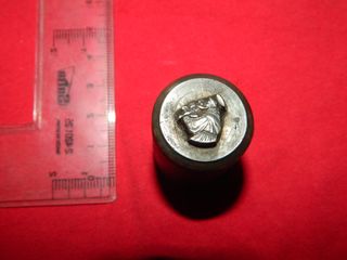 Cuño de acero troquel religioso