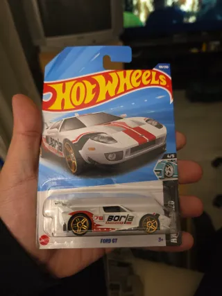 Hot Wheels Ford GT Blanco