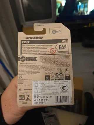 Hot Wheels Supercharged Blanco