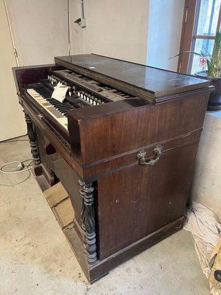 Armonio Francés Cottino 7 juegos con percusión